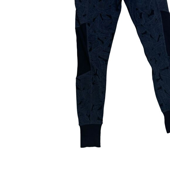 Athleta Womens  Navy Blue Tropical Excursion High Rise Jogger Pants Size S - Picture 11 of 12